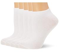 Nur Die Pack de 5 Calcetines Sneaker Classic - De Algodón, Transpirables, Suaves, Antideslizantes, Corte Bajo, Multipack, Calcetines Sneaker Unisex para Mujer y Hombre
