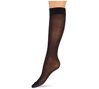 Nur Die Rodillera Ajustada Medias, Negro, Talla única para Mujer