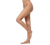 Nur Die Supersitz 20 DEN transparente Fein-Strumpfhose matte Optik Nylon bequeme Bund Damen, perla, 40-44