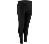 Nur Die Treggings in Jeans-Look Relax & Go Stretch mit Taschen Komfortbund Skinny Fit, Leggings Mujer, Schwarz, L