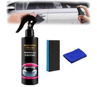 Nuracoat Nano Car Spray, P40 Quick Car Scratch Remover Spray, Instant Invisible Scratch Repair, Hydrophobic Coating, Long-Lasting Shine, Nano Protection for All Vehicle Paint Types (120ml)