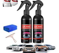 Nurafix Nano Auto Auto Removedor de arañazos - Spray de reparación de arañazos para coche (2 unidades - 120 ml)