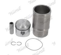 NURAL Juego camisa cilindro para ALFA ROMEO: 90, Giulietta, Alfetta, 1750, 75, GT (Ref: 89-528500-00)