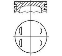 Pistón NÜRAL 87-425300-00