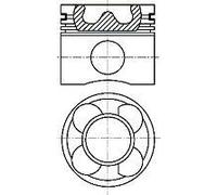 Pistón del motor 87-114400-60 NÜRAL para BMW X3 7 3 Coupé X5 3 Descapotable 3 5