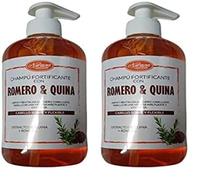 NURANA CHAMPU FORTIFICANTE RON QUINA 500 ML (Paquete de 2)