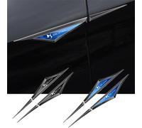 NURCIX 2 PCS Coche Metal Etiqueta Engomada Marca Lateral del Emblema, para DS Spirit DS3 DS4 DS4S DS5 5LS DS6 DS7 DS9 Accesorios Decorativos Estilo calcomanía de Coche,B/Black