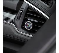 NURCIX Ambientador de Coche Clip de Montaje de ventilación de Aire Acondicionado de Perfume sólido para Alfa Romeo 4C 159 Giulietta 156 Mito 147 8C Stelvio 166 Volante