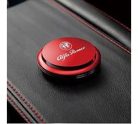NURCIX Ambientador de Coche decoración de aromaterapia giratoria de Perfume sólido para Alfa Romeo Spider Giulietta Stelvio Tonale Brera 147 156 159 166 GT 4C Sportiva,Red Style