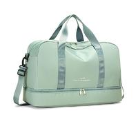 NURCIX Bolsas de viaje de moda para mujeres de gran capacidad bolsa deportiva para hombre fin de semana mensajero seco y húmedo separación zapatos organizador bolsas de viaje para mujeres grandes