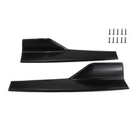 NURCIX Coche ABS/Carbon Fiber Faldones Laterales Extensión, para Porsche Cayenne Macan Panamera Taycan Splitters Labio Difusores Winglet Anti choques Anti-rasguños Protector