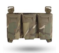 NURCIX Multi-Calibre Triple mag Bolsa - Tiene 5.56/7.62x39/PCC Mags, 0.19kg Ligero, MOLLE G-Hook & Tamaño Ajustable(MMC)