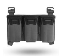 NURCIX Multi-Calibre Triple mag Bolsa - Tiene 5.56/7.62x39/PCC Mags, 0.19kg Ligero, MOLLE G-Hook & Tamaño Ajustable(G)
