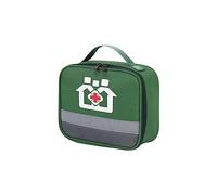 NURCIX Organizador de botellas de píldoras de gran capacidad, bolsa de almacenamiento de viaje para medicamentos, vitaminas y suministros, organizador de bolsas de medicamentos para mujeres, Green, S