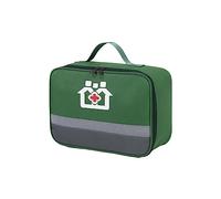 NURCIX Organizador de botellas de píldoras de gran capacidad, bolsa de almacenamiento de viaje para medicamentos, vitaminas y suministros, organizador de bolsas de medicamentos para mujeres, Green, M