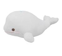 NURCIX Peluche 40Cm Simulación De Criaturas del Mar Beluga Suave Juguete Almohada Ballena Peluche Juguetes Cumpleaños Sala De Estar Decoración Adornos