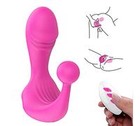 NURCIX Vībrãdõr Plūĝ Àňàlěš Ŝilićona para Hombres Control Remoto, Prõśtãte Màsajẹadør Masculino Buťt Pluġ Ānâlëš Vībrãdõr Eştîmúlådộr Clīťōṛîš Y Pừnto Ġ, para Mujer Màsťurbaçion, Rosa