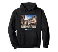 Núremberg Recuerdo Vintage de Baviera Alemania Sudadera con Capucha