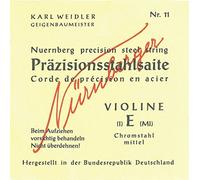 Nuremberg Violín Cuerdas Artist Rope Core Set con E Cromo Acero 4/4 16