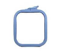 Nurge Bordado punto de cruz cuadrado rectangular rectangular marco de plástico azul # 3 195 mm x 220 mm