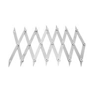 Nurnesy Herramienta Finder central de 7 puntos - Medida equidistante precisa para trabajar la madera, diseño de soldadura y tubos, herramienta central para escriba