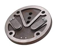 Nurnesy Placa de Válvula de Compresor de Aire Placa de Válvula de Acero | Accesorios de Culata con Diseño Engrosado Reforzado para Placa de Válvula de Compresor de Aire, Placa de Válvula 65 de Alta