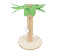 Nurnesy Post de Rascado de Gato Lindo Árbol de Gato Interior Que Salva Espacio con una Estructura Estable y una Cuerda de Sisal de Durabilidad para una Feliz Diversión Felina