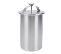 Nurnesy Prensa de Carne de Acero Inoxidable 304, Herramienta para Hacer Jamón con Termómetro para Cocinar en la Cocina