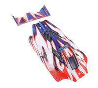 Nurnesy RC Car Shell Cool Accesorios para Automóviles Reemplazo de Cubierta Original de Plástico para Wltoys, Portadores de Carcasa Dura para Vehículos, RC Car Body Shells 1/10 RC Chasis
