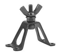 Nurnesy Soporte de Rueda de Repuesto Trasera Soporte de Rueda de Repuesto para Remolque Aleación de Aluminio Coche de Automóvil Material de Aleación de Aluminio Negro Vehículo para