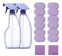 Nuroclean Cleaning Spray, Spray Bottles For Cleaning, Nuroclean Tablets For Grease, Multi Purpose Cleaning System For Instant Stain Removal (C)