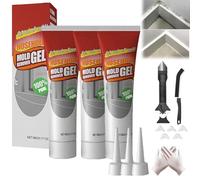 Nuroclean Mold Remover Gel, Nexa Active Mold Stain Remover, Powerful Household Cleaning Gel, Mildew Removal for Bathroom & Kitchen, Highly Effective in Penetration Safe Formula No Damage to Surface