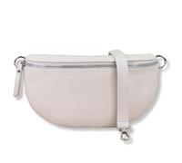NURPELLE - Riñonera de Piel auténtica para Mujer - Elegante riñonera con cinturón Ancho extraíble/Ajustable - Bolso Cruzado para Mujer - Bolso Bandolera, Bolso versátil para el día a