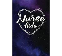 Nurse Aide Gift - a Blank Lined Journal with Heart Words, Great for Showing Your Appreciation: Purple and Blue Universe design
