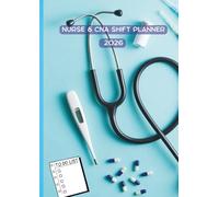 Nurse & CNA Shift Planner 2026: Weekly & Monthly Schedule Organizer for Day, Evening & Night Shifts | Hours & Overtime 12-Month Calendar