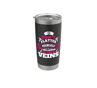 Nurse Don't Flatter Yourself I Was Looking At Your Veins Vaso térmico de acero inoxidable de doble pared