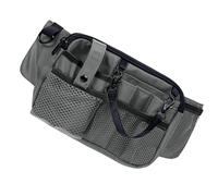 Nurse Fannys Pack - Riñonera para enfermera con soporte para cinta, organizadores de enfermera, bolsas de cintura, estetoscopio, vendaje médico, gris