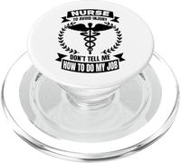 Nurse Funny - Enfermera para Evitar Lesiones No Me Dices PopSockets PopGrip para MagSafe