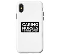 Nurse Funny - Las Enfermeras cariñosas cambian Vidas Carcasa para iPhone X/XS