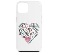 Nurse Heart Pattern For Women with Cute Nurse Leopard Print Carcasa para iPhone 13