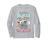 Nurse Humour i Am a Nurse of Course I'm Crazy Funny Nursing Manga Larga