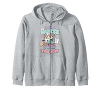 Nurse Humour i Am a Nurse of Course I'm Crazy Funny Nursing Sudadera con Capucha