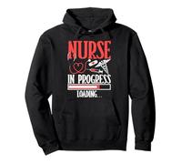 Nurse In Progress Loading Healthcare Humor Sudadera con Capucha