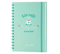 Nurse is Love Agenda 2025 2026-16 Meses para Enfermeras y Estudiantes con Diseños, Notebook Planificador Semanal, Mensual y Motivación Diaria | Regalo para Enfermeras, Médicos y TCAE - TURNO