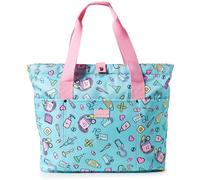 Nurse is Love Bolso Mujer Grande con Asas para Enfermera - Bolsos Tote Bag Multiples Bolsillos | Organizador, Guarda Tijeras Enfermeria, Regalos, Tcae Accesorios