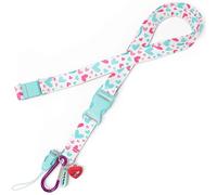 Nurse is Love Lanyard Enfermera Personalizado - Cuelga Llaves y Tijeras con Clip Sujetador de Acceso y Mosquetón Ideal para Porta Tarjetas Identificativas | Regalos Originales, Enfermera Accesorios