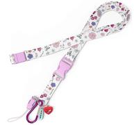 Nurse is Love Lanyard Enfermera Personalizado - Cuelga Llaves y Tijeras con Clip Sujetador de Acceso y Mosquetón Ideal para Porta Tarjetas Identificativas | Regalos Originales, Enfermera Accesorios