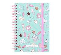 Nurse is Love Libreta Pequeña para Enfermeras y TCAE - Cuaderno Pequeño de Notas - Mini Bloc Notas Espiral A6 con Diseños Divertidos | Regalo para Enfermeras, Médicos - Accesorios | INSTRUMENT