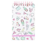 Nurse is Love Libreta Pequeña para Enfermeras y TCAE - Cuaderno Pequeño de Notas - Mini Bloc Notas Espiral A7 con Diseños Divertidos | Regalo para Enfermeras, Médicos - Accesorios | UNICORNS