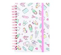 Nurse is Love Libreta Pequeña para Enfermeras y TCAE - Cuaderno Pequeño de Notas - Mini Bloc Notas Espiral A6 con Diseños Divertidos | Regalo para Enfermeras, Médicos - Accesorios | UNICORNS